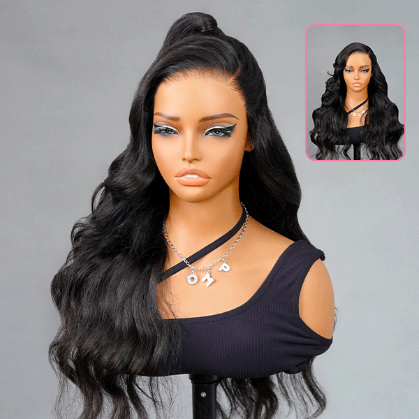body wave m cap wigs layered full volume