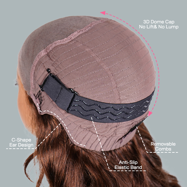 Chocolate Brown Color 7x5 Short Bob Wear Go Layered Cut Yaki Straight Glueless Wig Human Hair Pre Everything Beginnger Friendly