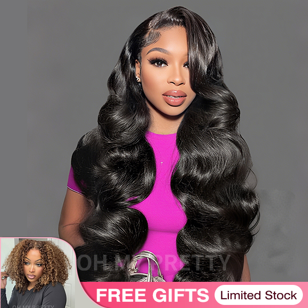 $175 Get 2 Wigs | Wear Go Glueless 9x6 HD Lace Body Wave Wig M Cap Pre Cut Lace with Natural Hairline Mini Knots