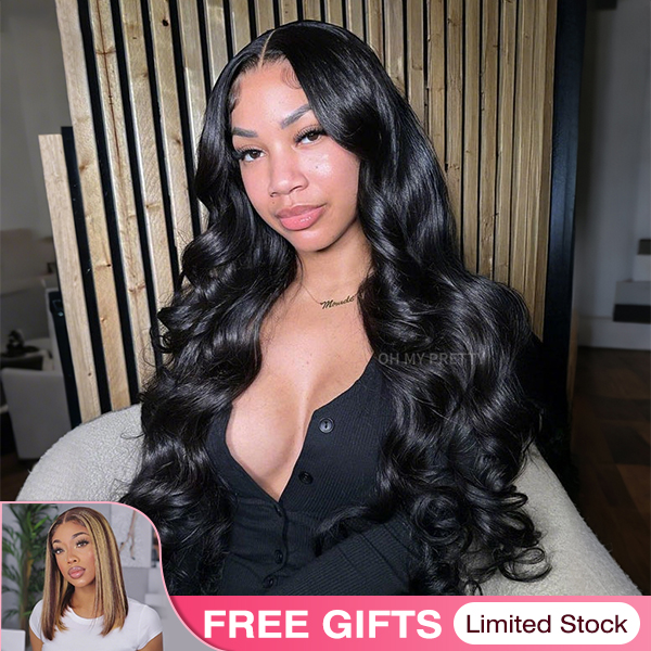 $179 Get 2 Wigs |  Loose Wave Wear Go Glueless 7x5 Lace Wig With Pre-plucked Edges Pre-Cut Zig Zag Lace Invisible Knots