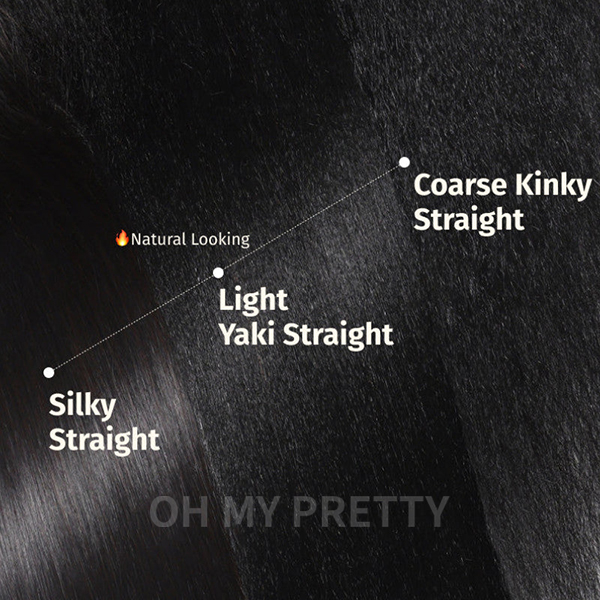 OhMyPretty M Cap Yaki Straight 9x6 Wear Go Wig Pre-Bleached Tiny Knots Glueless Wig