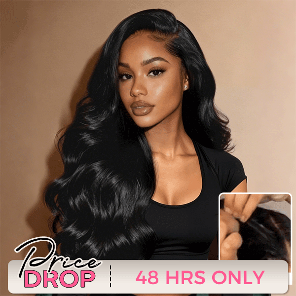 Luxury Wear Go 13x6 Body Wave Glueless Wig HD Lace Front Wig With Invisi Draw-strings