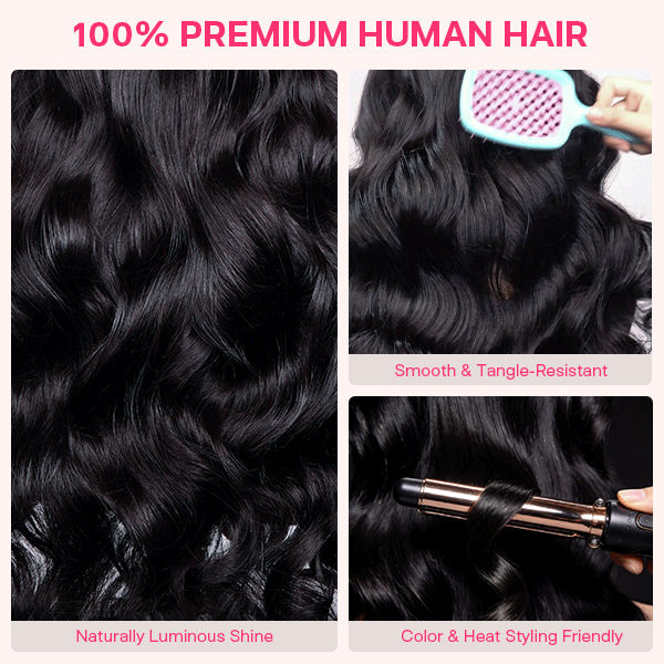 Luxury Wear Go 13x6 Body Wave Glueless Wig HD Lace Front Wig With Invisi Draw-strings