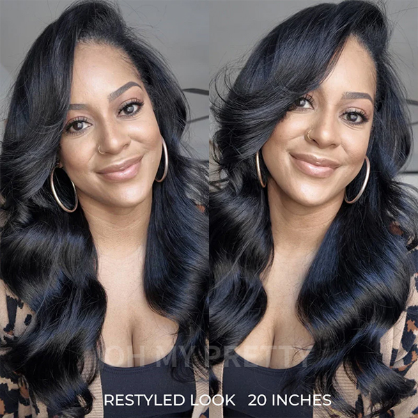 kinky straight half wig versatile hairstyles