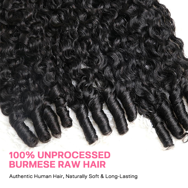 Burmese Curly Bundles With Spiral Curls Bouncy Curly Hair Weaves 10A Grade 100% Human Virgin Hair Unprocessed