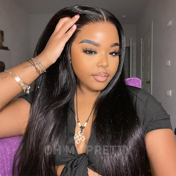 Straight Human Hair Wig 13*6 Lace Front Wig