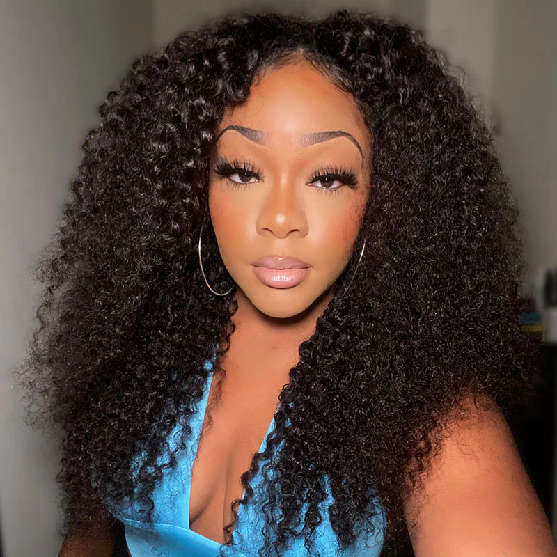 OMpretty I Part Glueless Wig With Elastic Drawstring Beginner Friendly