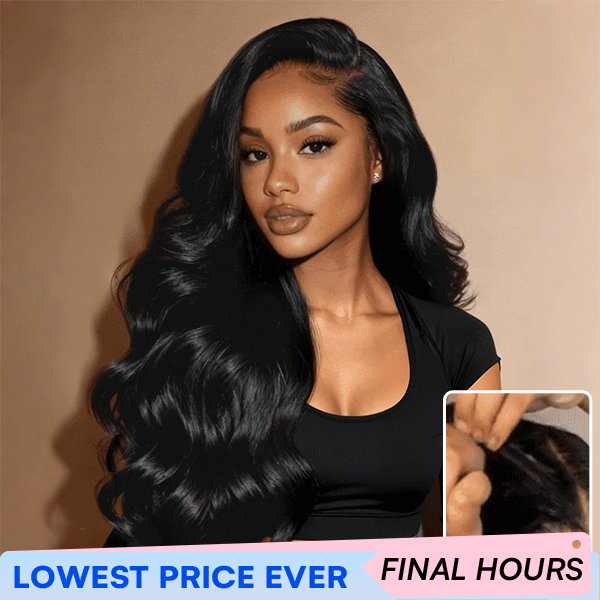 Luxury Wear Go 13x6 Body Wave Glueless Wig HD Lace Front Wig With Invisi Draw-strings