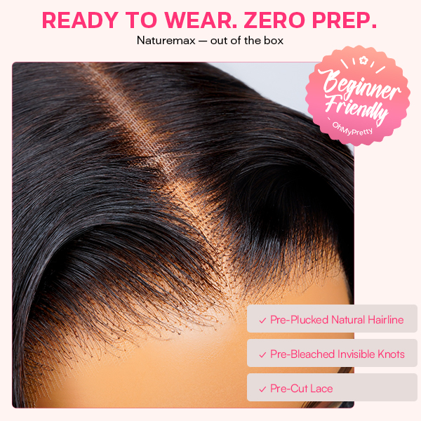 Luxury Wear Go 13x6 Body Wave Glueless Wig HD Lace Front Wig With Invisi Draw-strings