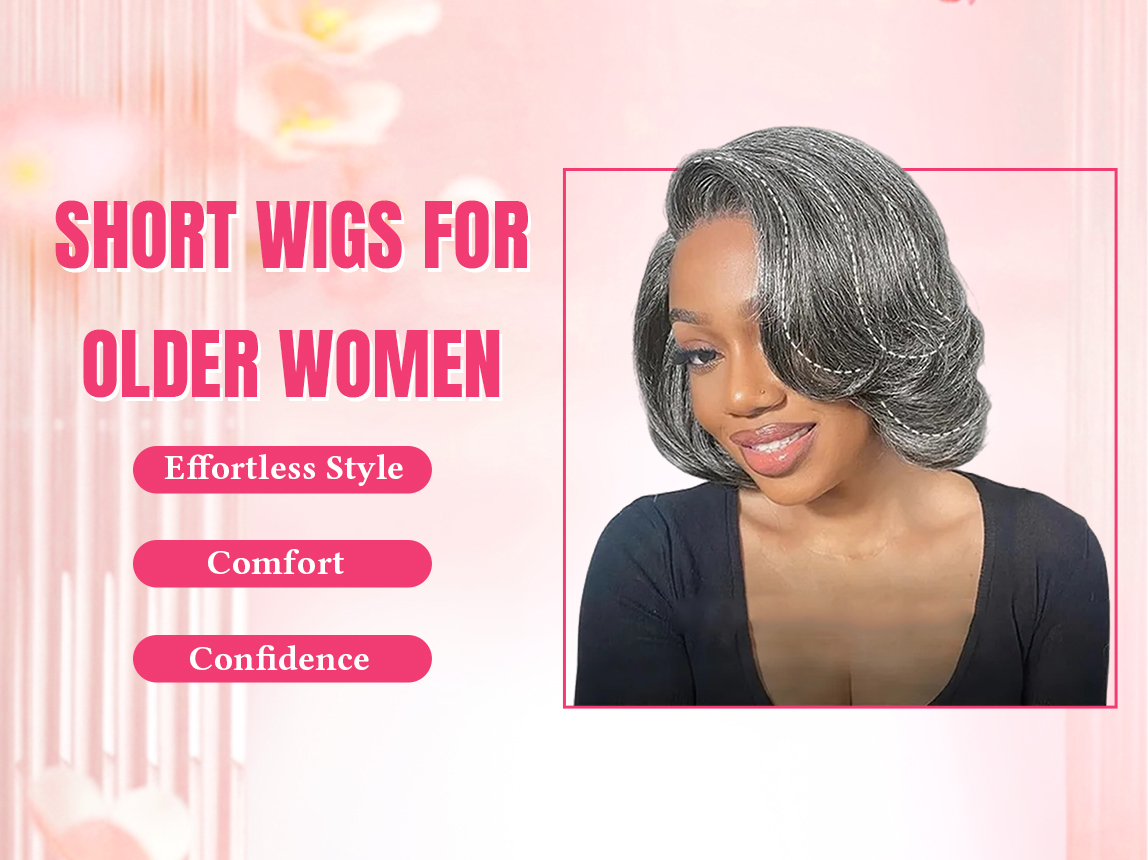 Short Wigs for Older Women