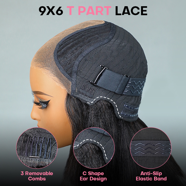 New In Balayage Highlight Body Wave 9x6 Tpart Lace Wear Go Glueless Wig Human Hair Wig Pre Bleached