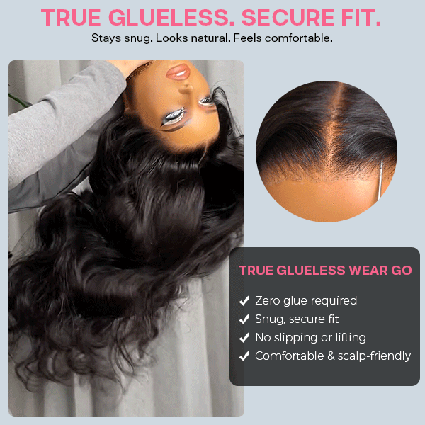 New In Luxury Wear Go 13x6 Kinky Curly Glueless Wig HD Lace Front Wig Real Ear To Ear With Invisi Draw-string Wig 250% Density