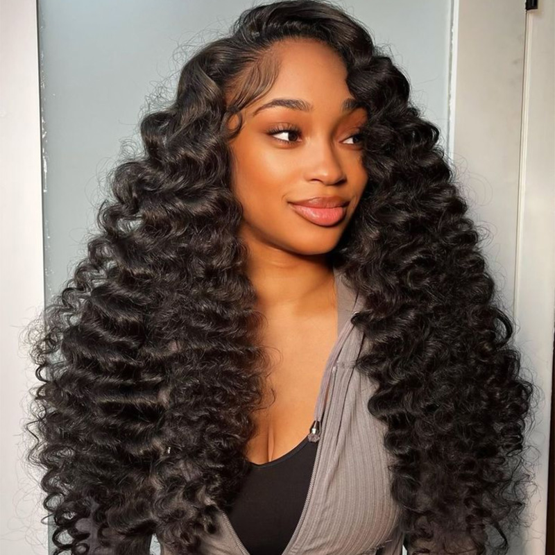 250 density loose deep wave half wig