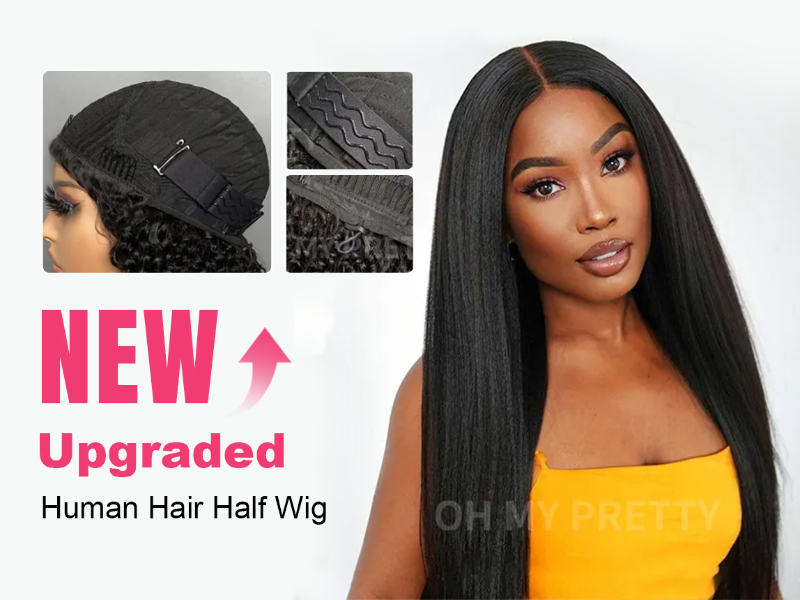 ohmypretty upgraded half wig
