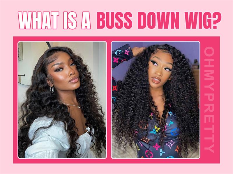 what is a buss down wig
