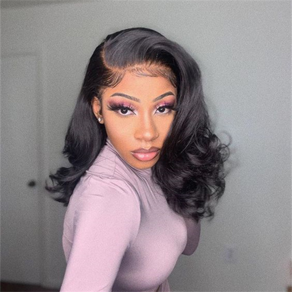 Body Wave Bob Wig Bob Human Hair Lace Front Wigs