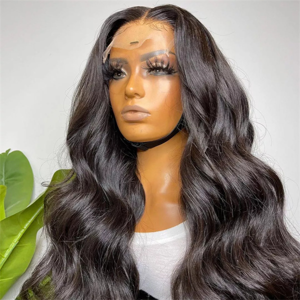 Loose Wave Lace Front Wig with Pre-plucked Edges