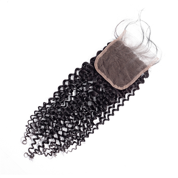 Water Wave Hair 4*4 Lace Closure with 3 Bundles