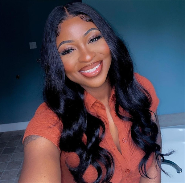 Body Wave Human Hair Wig 5*5 Lace Closure Wig