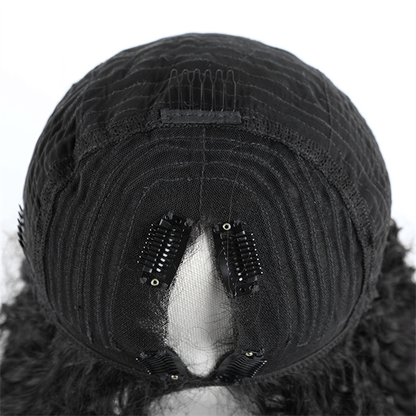 Beginner Friendly V Part Wigs Straight Thin Part Human Hair Wig