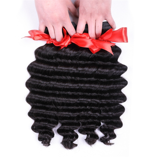 OhMyPretty Loose Deep Wave Virgin Human Hair 3 Bundles
