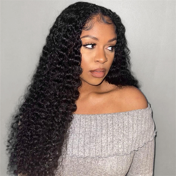 Deep wave u part wig