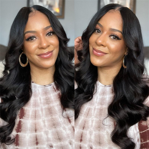 v part wig body wave
