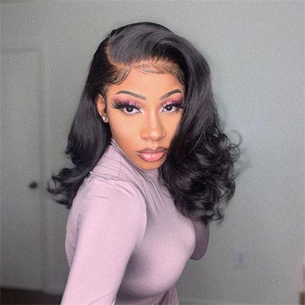 Body Wave Bob Wig Bob Human Hair Lace Front Wigs