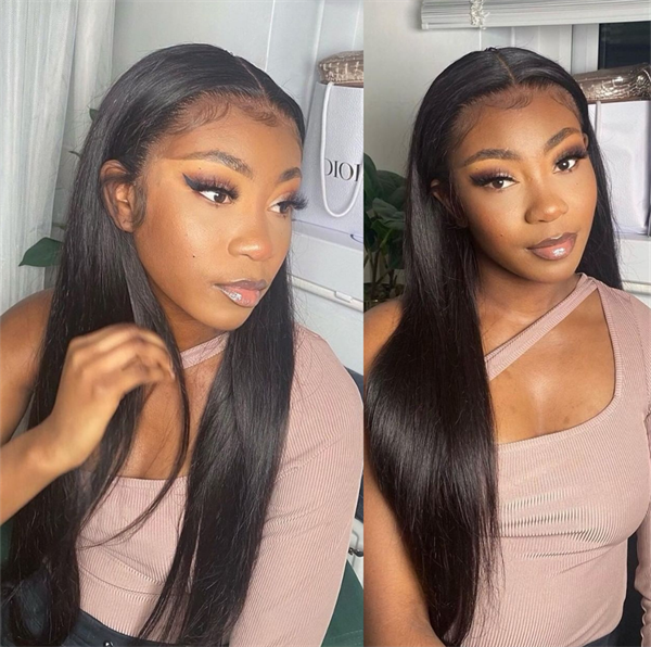 Straight Human Hair Wig 13*6 Lace Front Wig